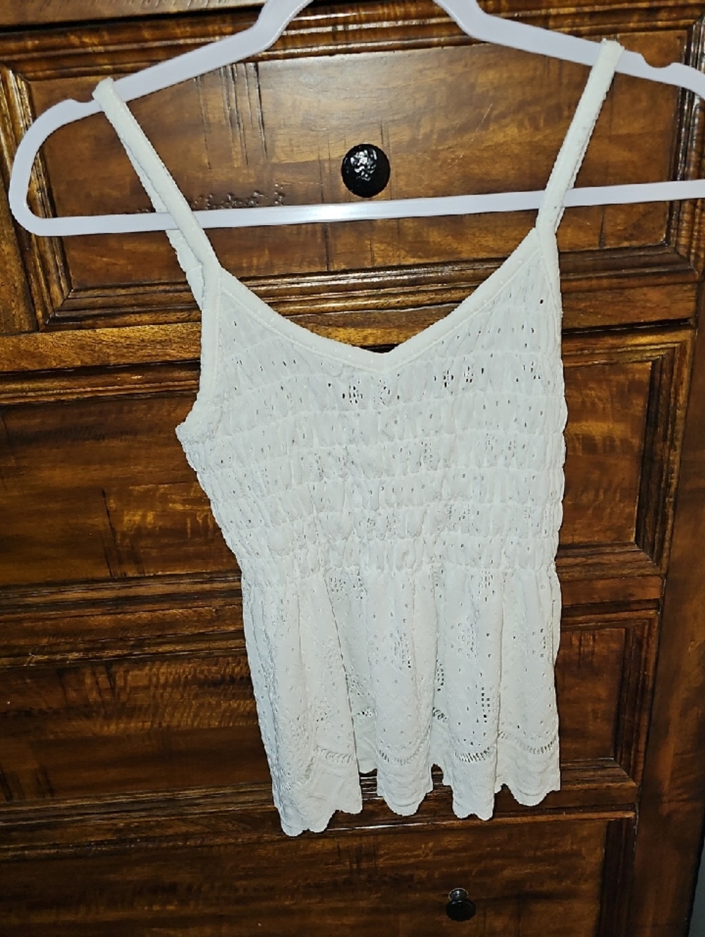 KIRIOUS Los Angeles Womens Like New Tank Top Sz XS!! White